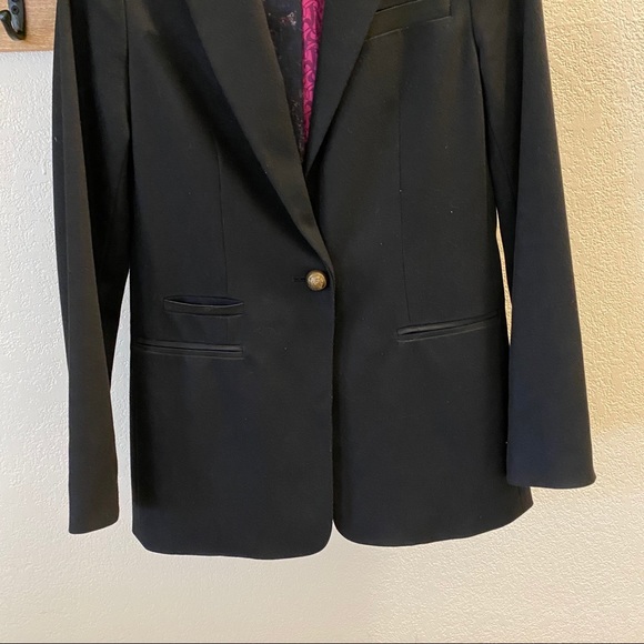 RACHEL Rachel Roy blazer with blue/magenta lining - Picture 3 of 7